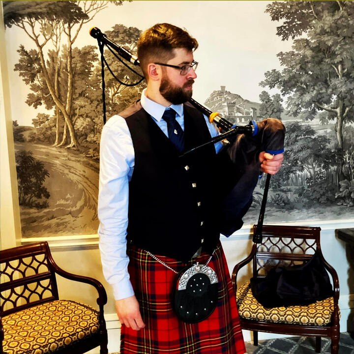 Will Whaley Bagpiper in Rochester Funeral Bagpipes Near Me Rochester NY