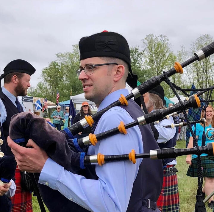 Will Whaley Bagpiper in Rochester Funeral Bagpipes Near Me Rochester NY